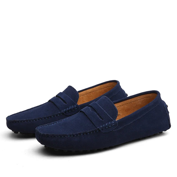 Alphabonix Marina Suede Driving Loafers