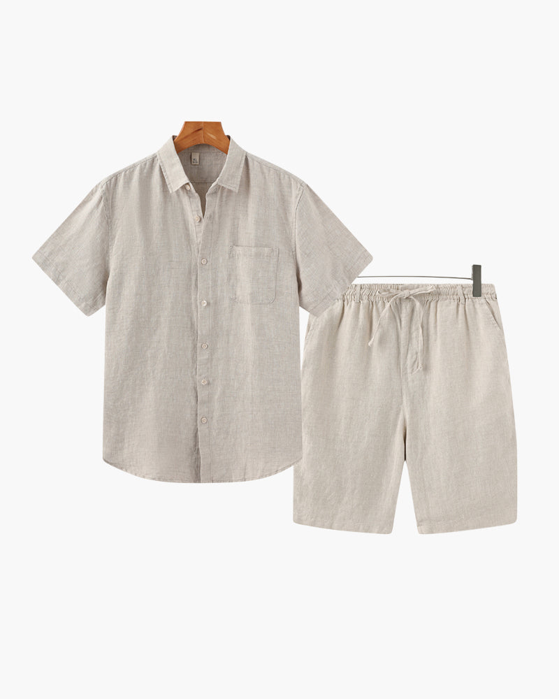 Alphabonix Santorini Linen Set