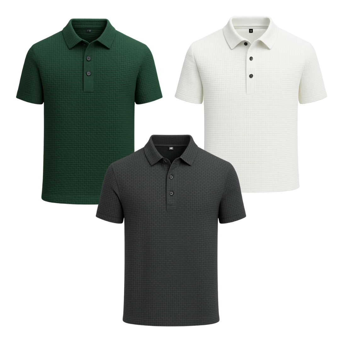 Alphabonix Gelato Polo Shirt Kit 3-Pack