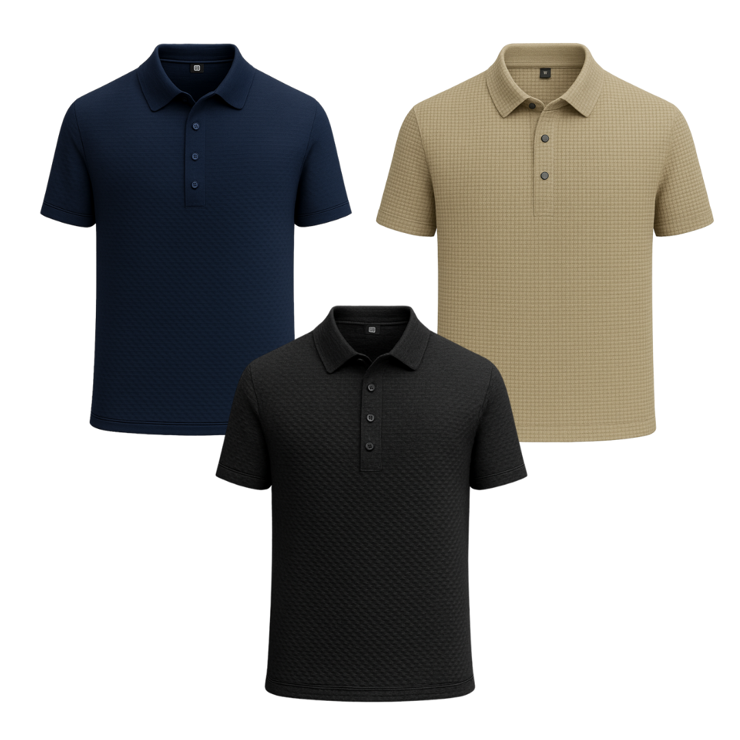 Alphabonix Gelato Polo Shirt Kit 3-Pack