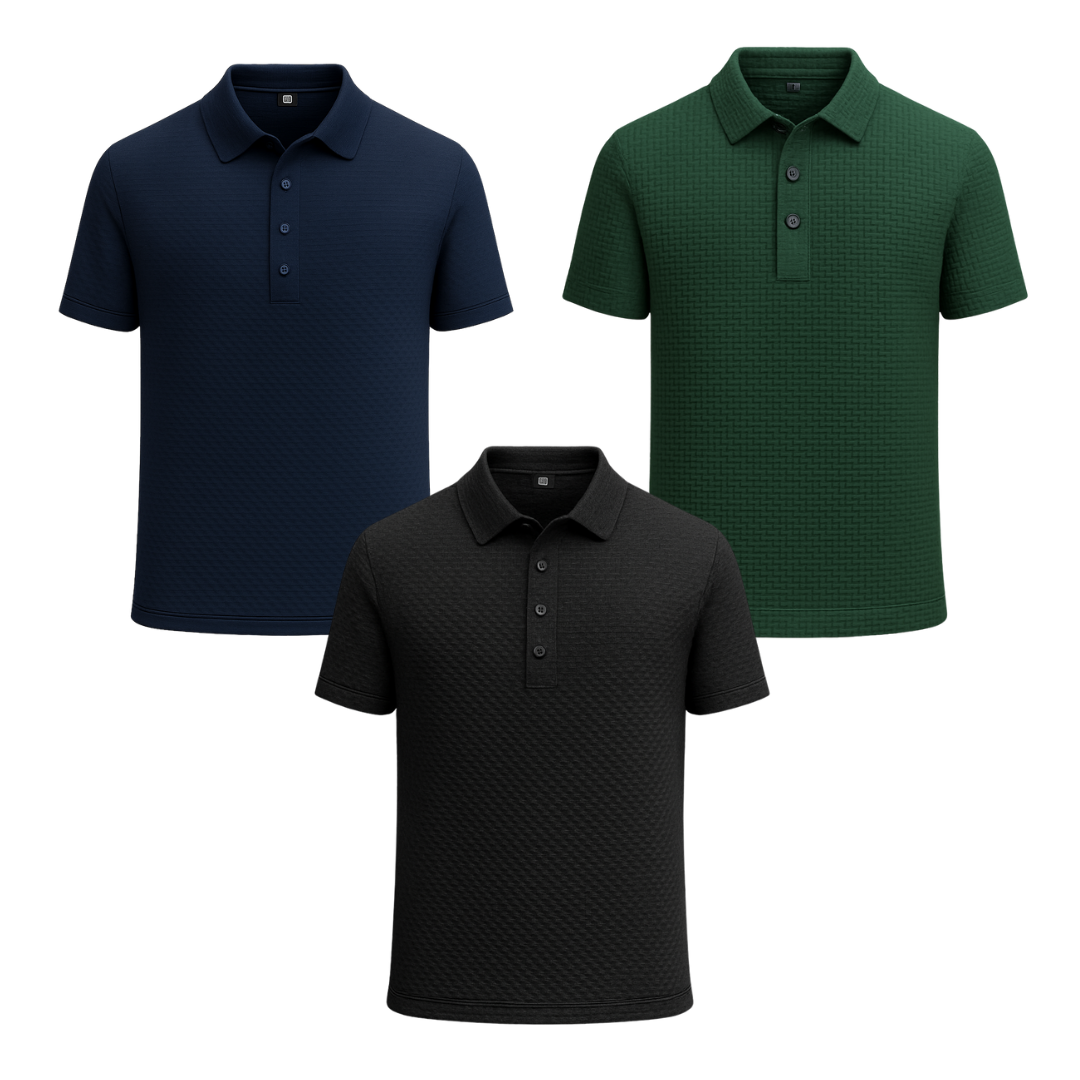 Alphabonix Gelato Polo Shirt Kit 3-Pack