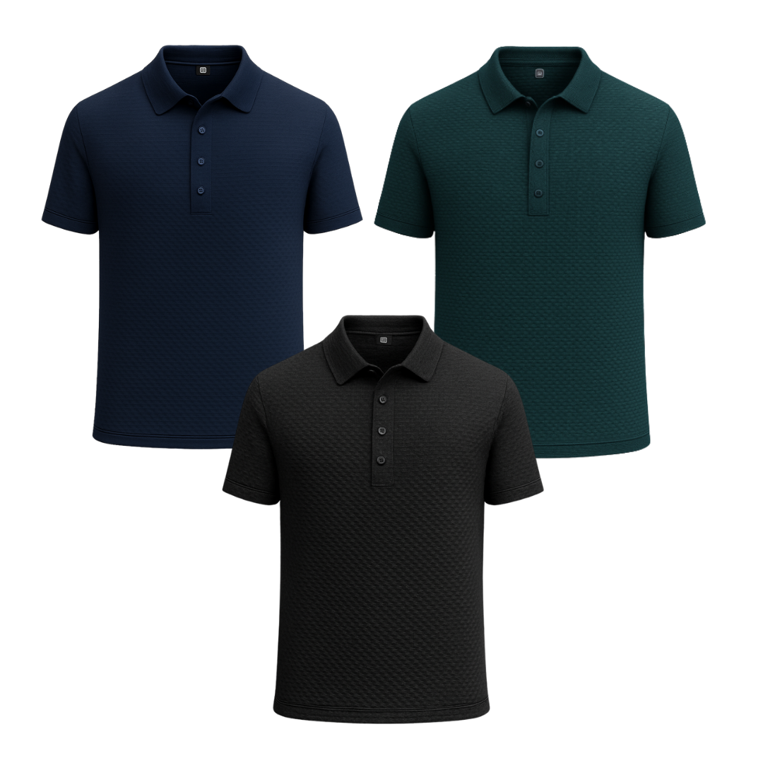 Alphabonix Gelato Polo Shirt Kit 3-Pack