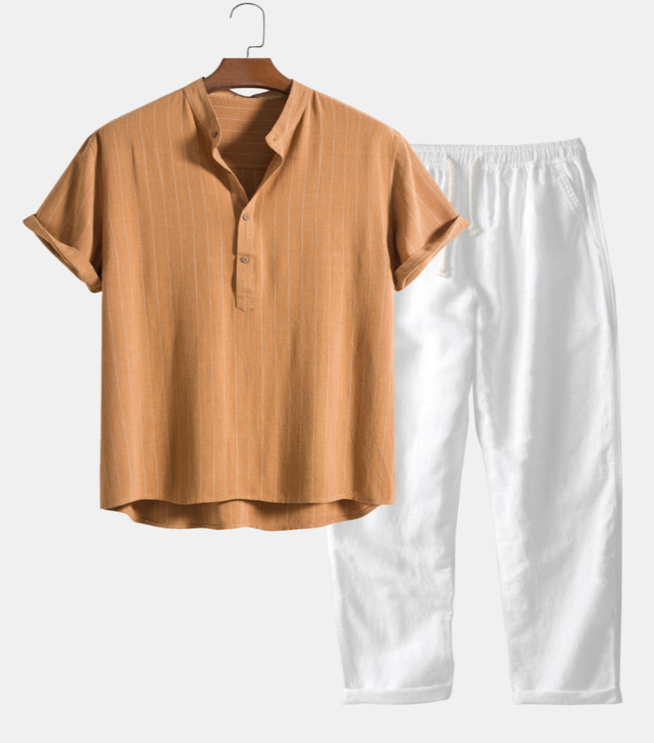 Alphabonix Tuvalu Linen Set