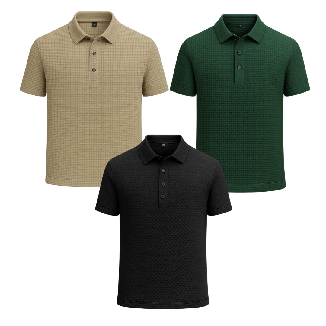 Alphabonix Gelato Polo Shirt Kit 3-Pack