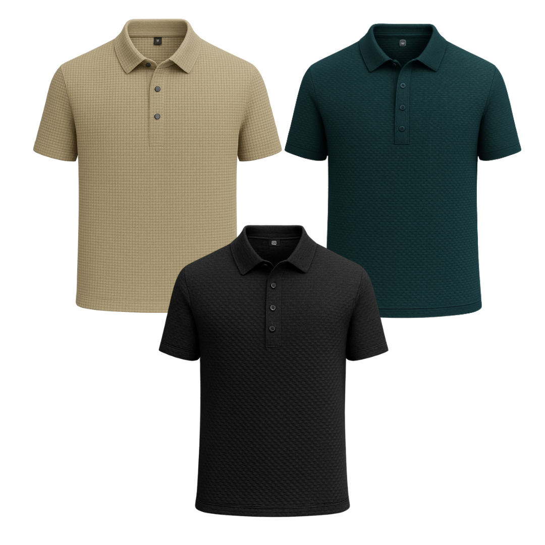 Alphabonix Gelato Polo Shirt Kit 3-Pack