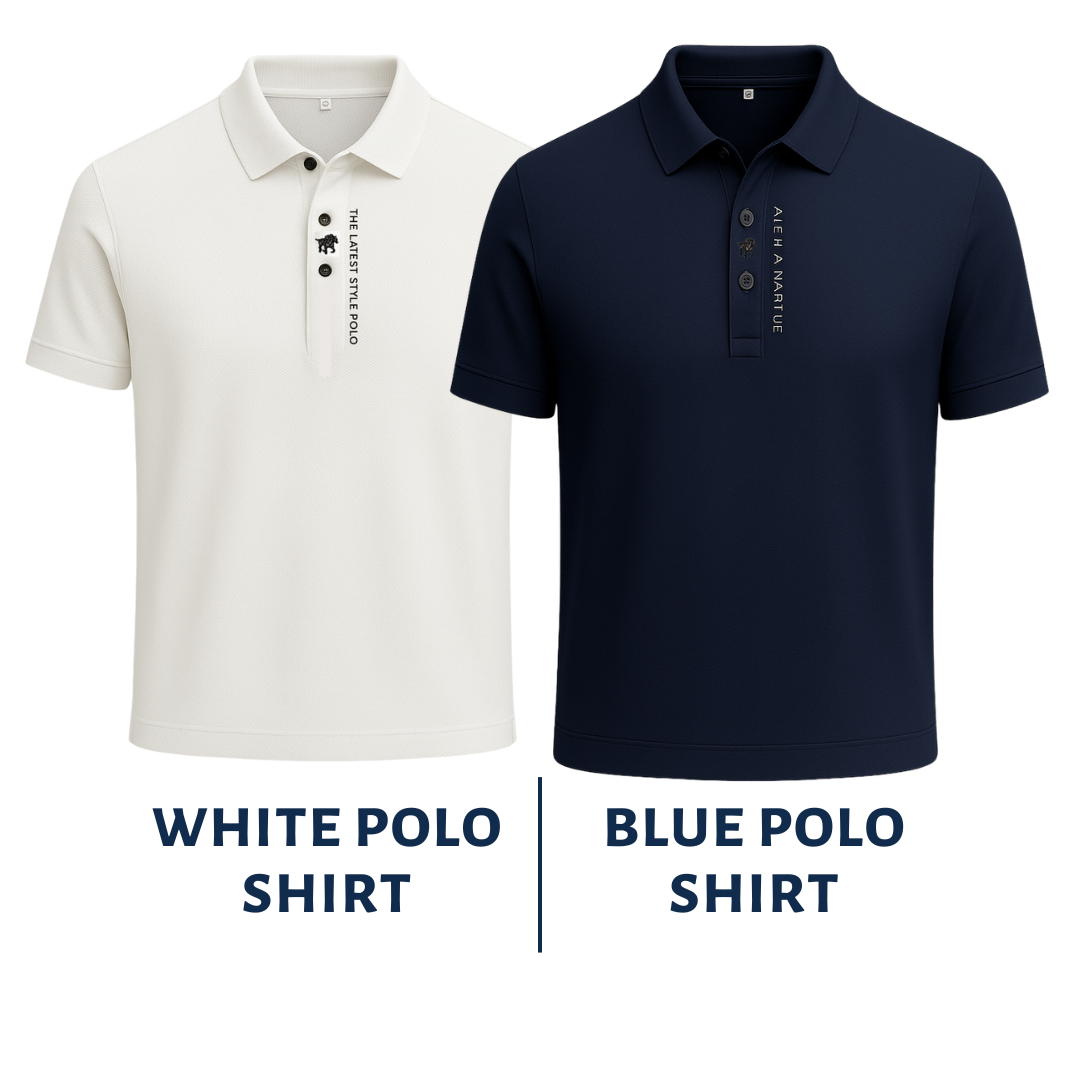 Alphabonix Nartue Club Polo Shirt 2-Pack