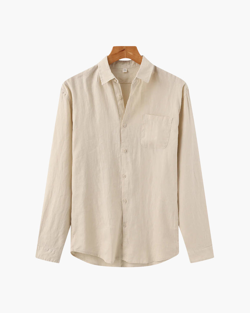 Alphabonix Cape Town Long-Sleeve Linen Shirt