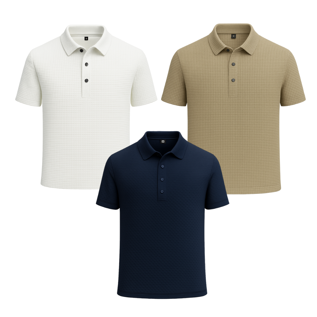 Alphabonix Gelato Polo Shirt Kit 3-Pack