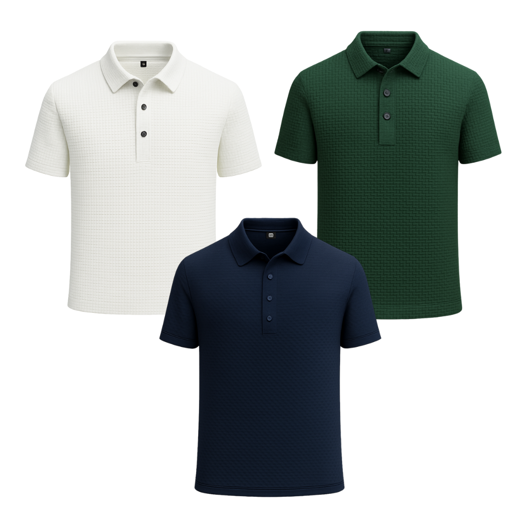 Alphabonix Gelato Polo Shirt Kit 3-Pack