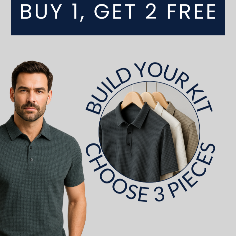 Alphabonix Gelato Polo Shirt Kit 3-Pack