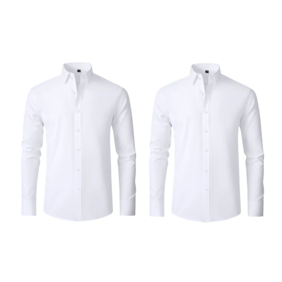 Alphabonix Ultra Elegance Social Shirt Set 2-Pack