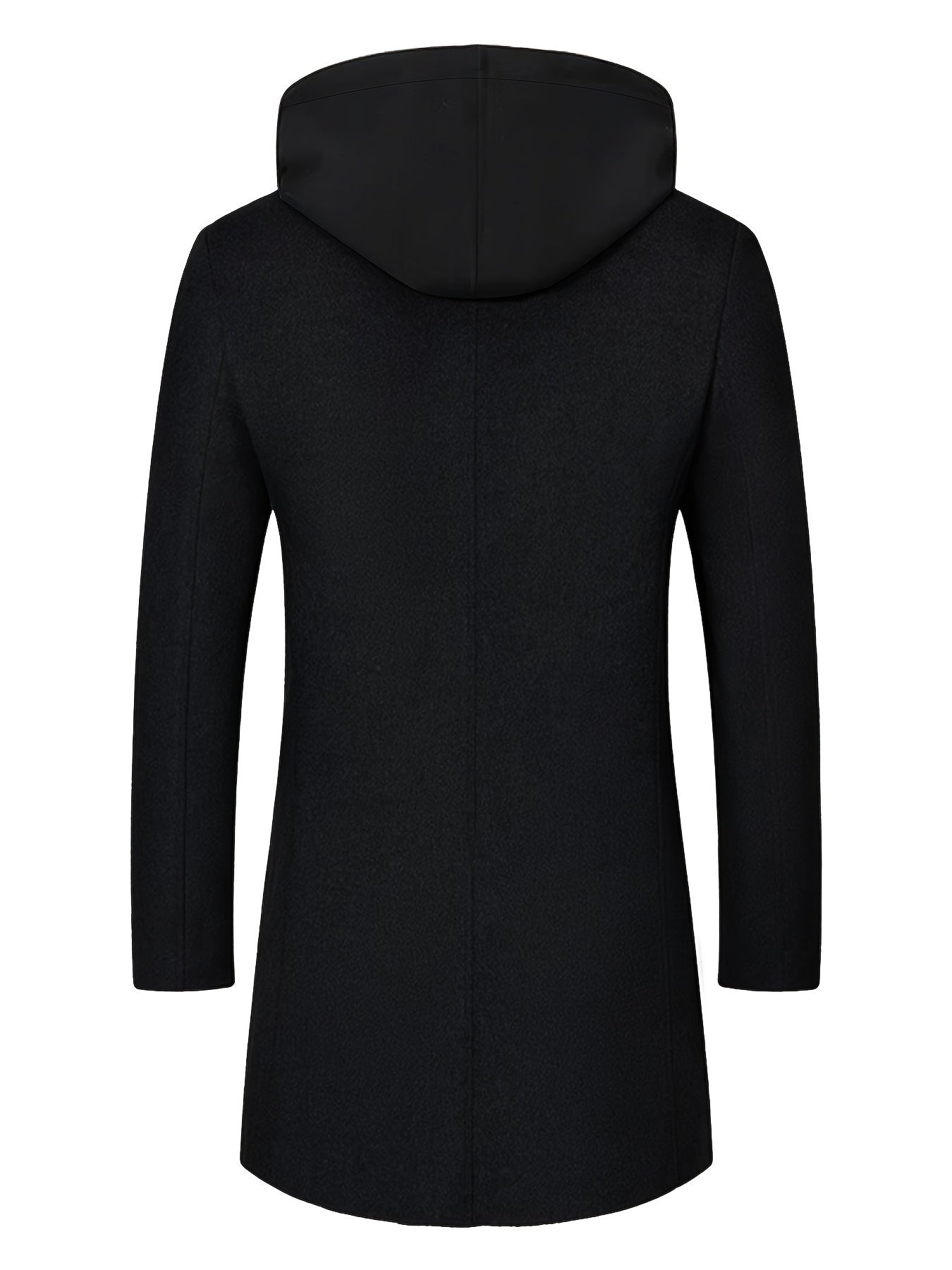 Alphabonix Black Urban Trench Coat