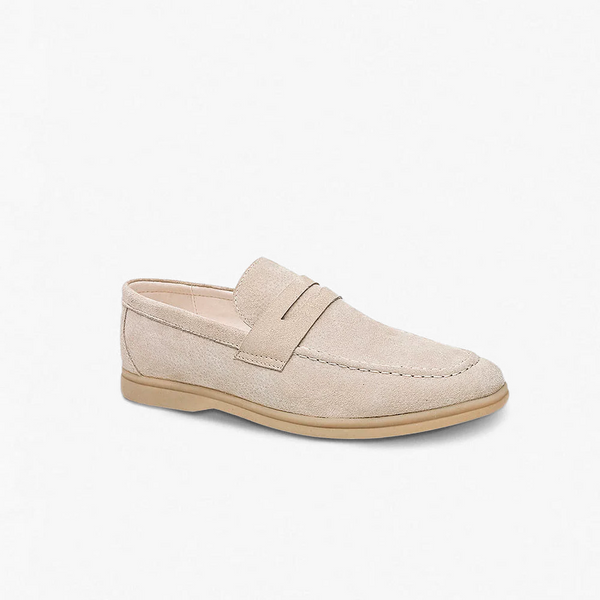 Alphabonix Pomeroy Suede Loafers