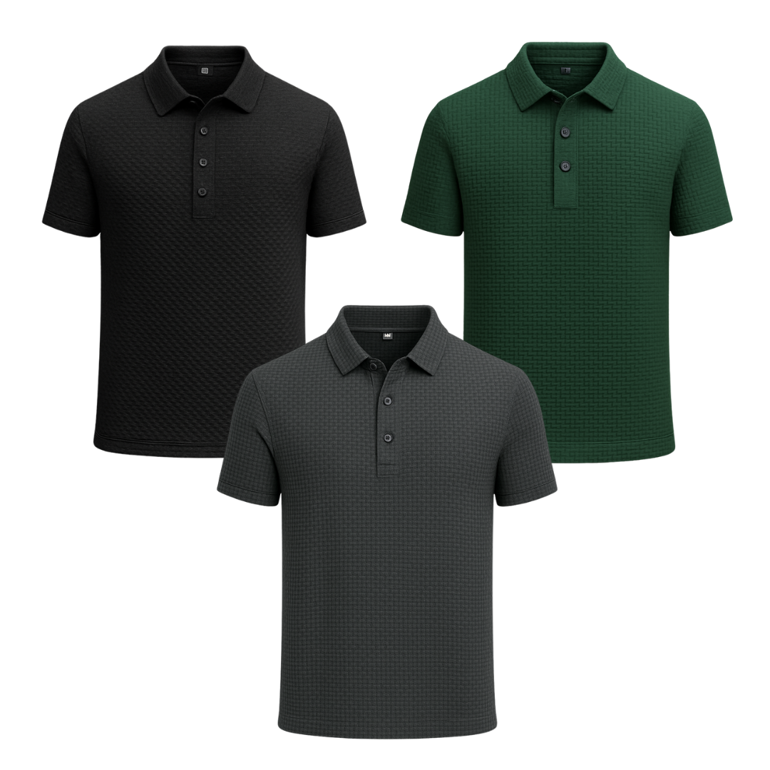 Alphabonix Gelato Polo Shirt Kit 3-Pack