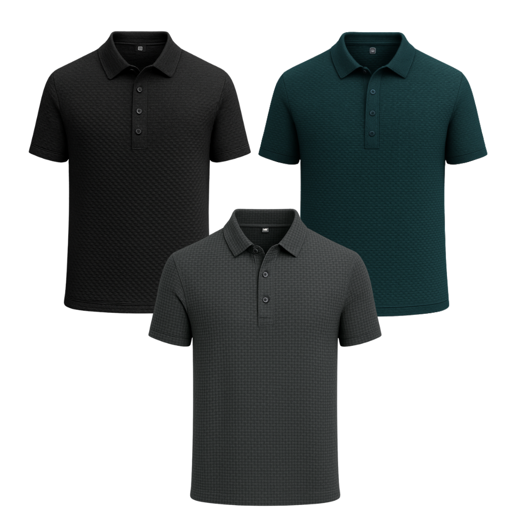 Alphabonix Gelato Polo Shirt Kit 3-Pack