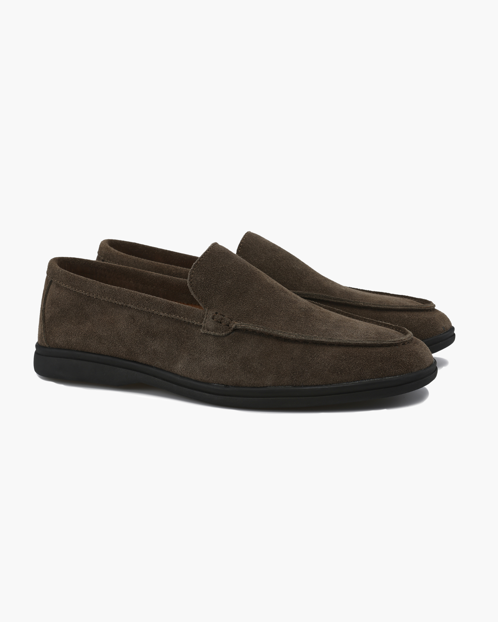 Alphabonix Monaco Suede Loafers