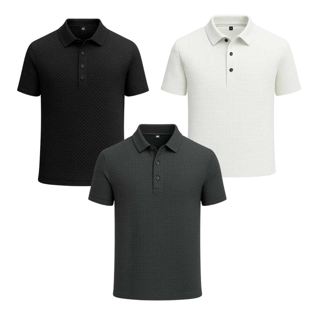 Alphabonix Gelato Polo Shirt Kit 3-Pack