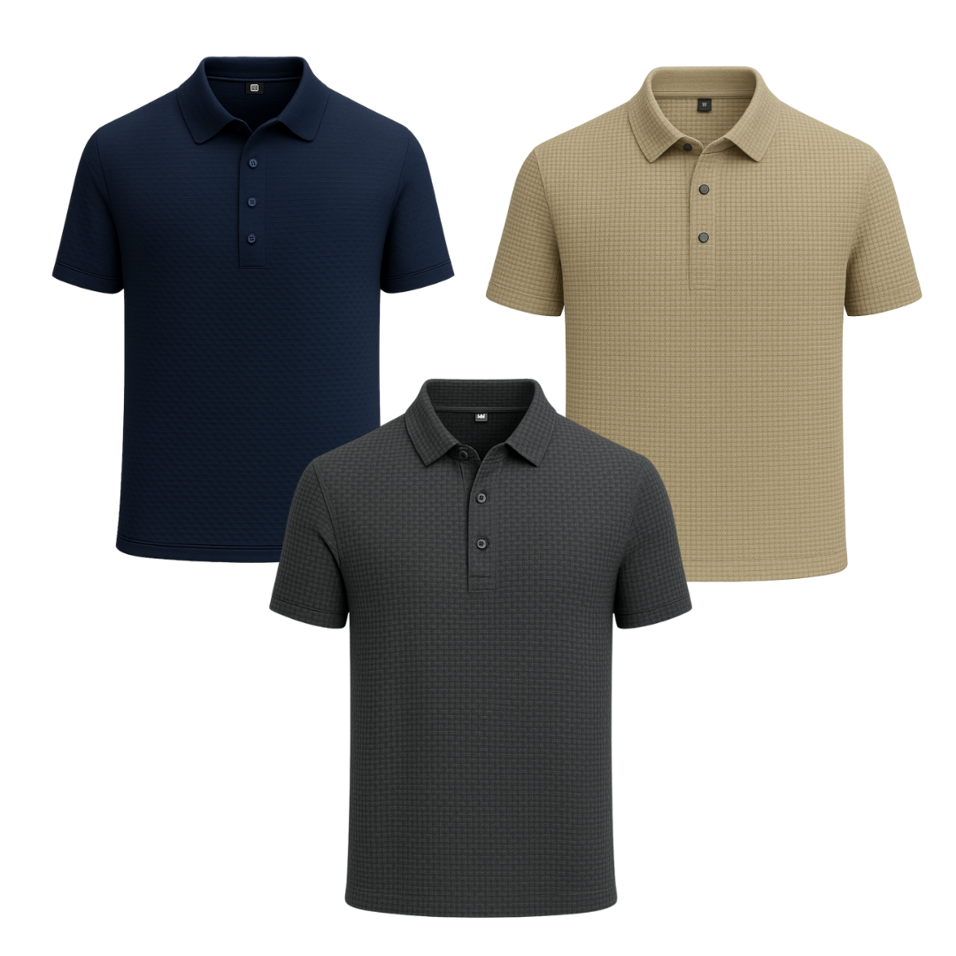Alphabonix Gelato Polo Shirt Kit 3-Pack