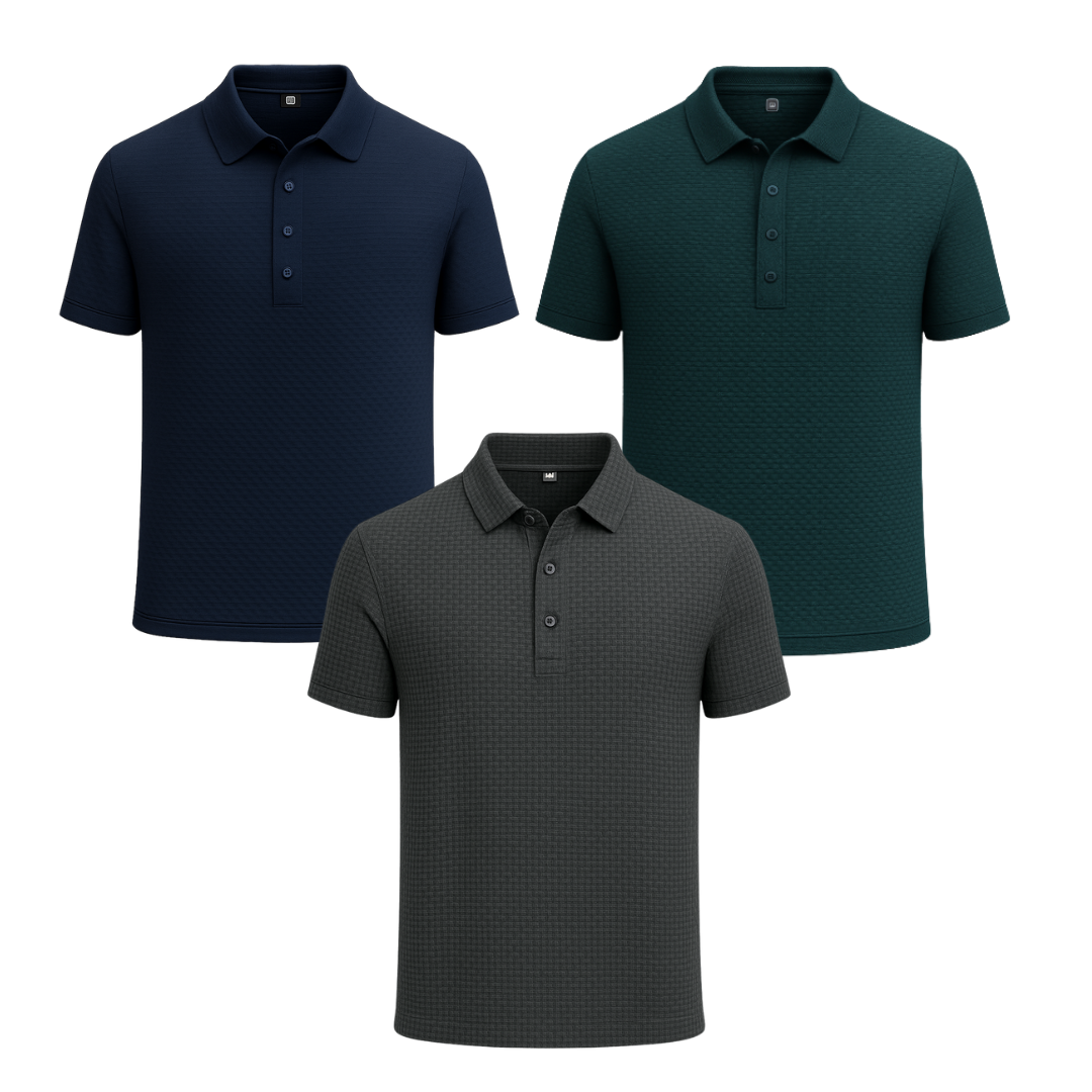 Alphabonix Gelato Polo Shirt Kit 3-Pack