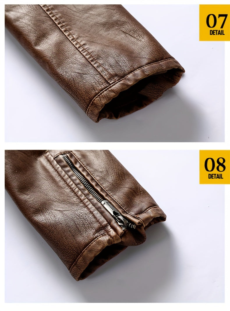 Alphabonix Vintage Rider Jacket