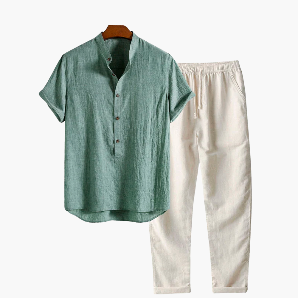 Alphabonix Dominica Linen Set
