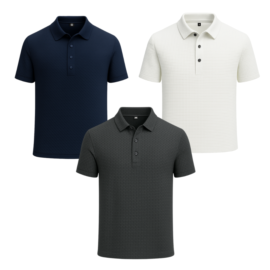 Alphabonix Gelato Polo Shirt Kit 3-Pack
