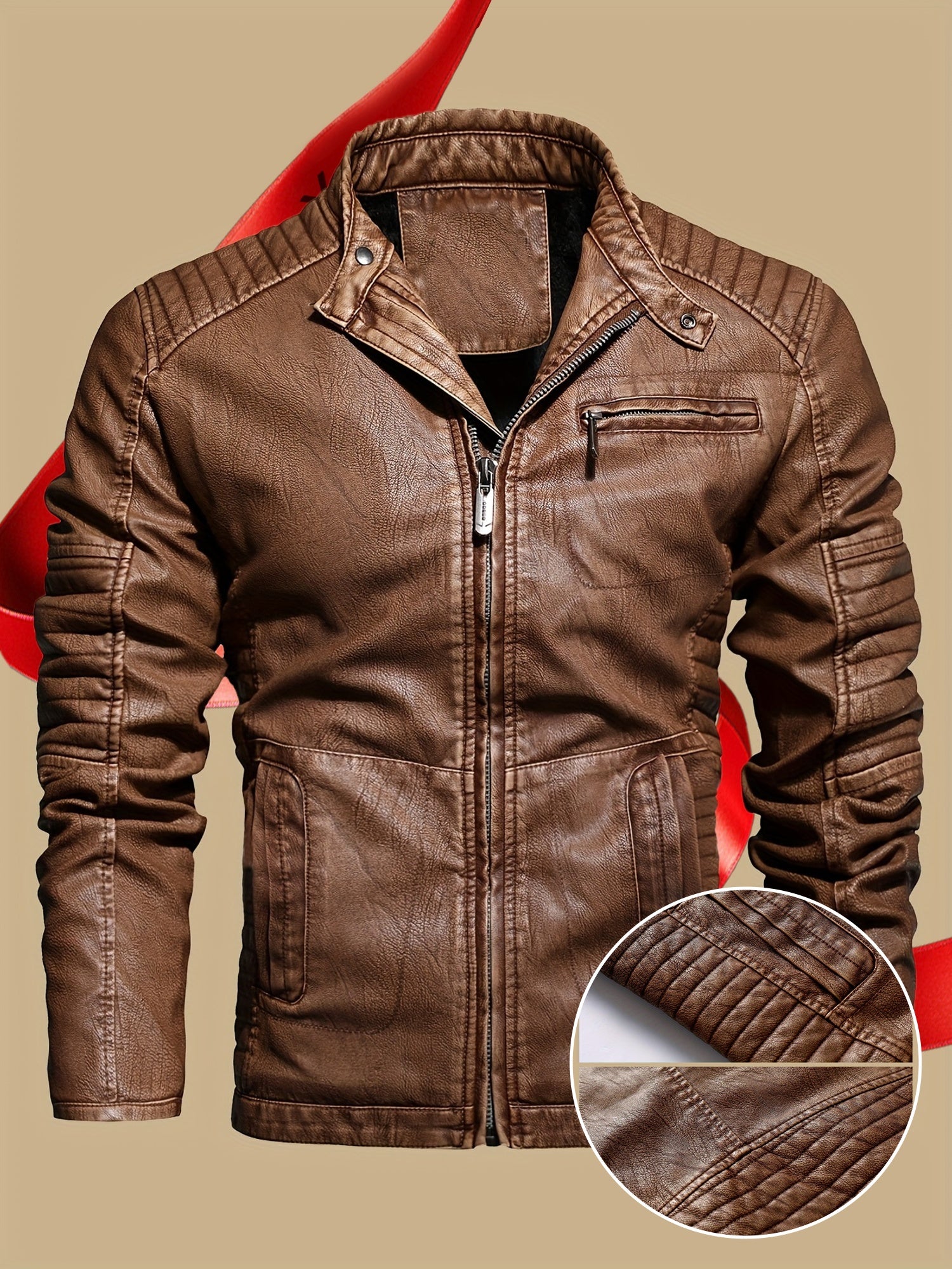 Alphabonix Vintage Rider Jacket