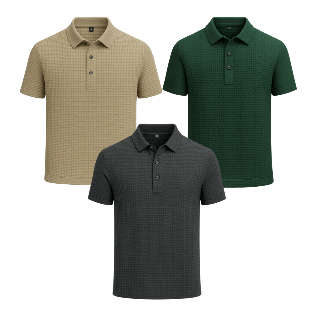 Alphabonix Gelato Polo Shirt Kit 3-Pack
