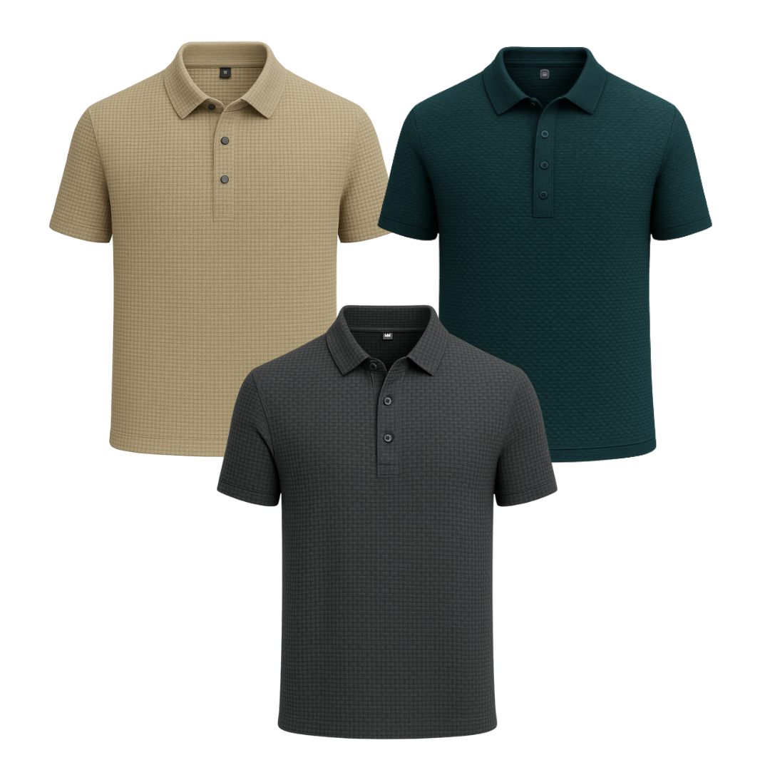 Alphabonix Gelato Polo Shirt Kit 3-Pack