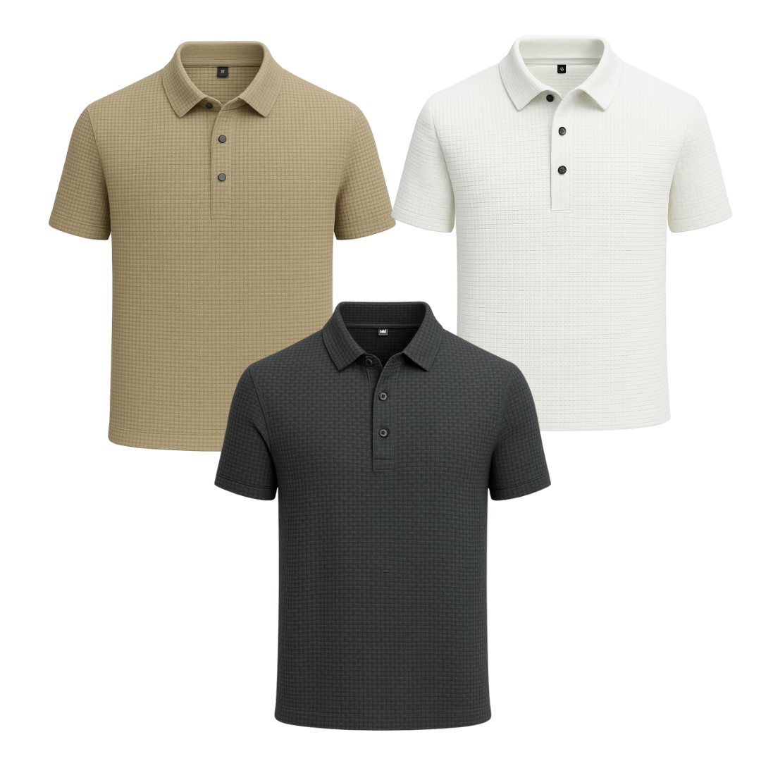 Alphabonix Gelato Polo Shirt Kit 3-Pack