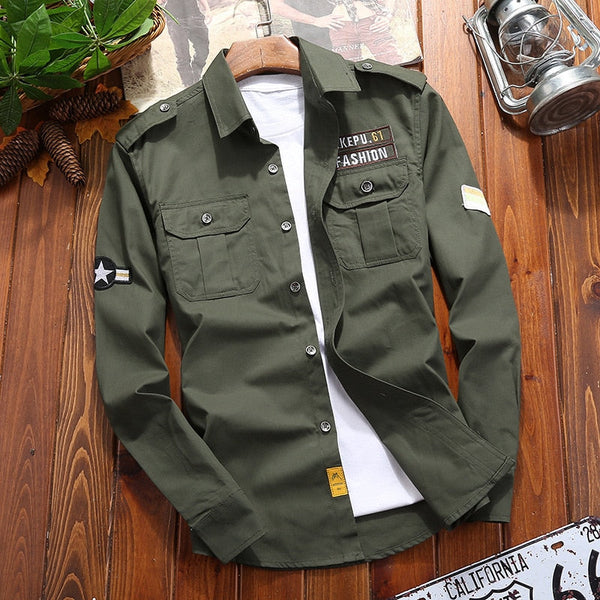 Alphabonix Military Jacket