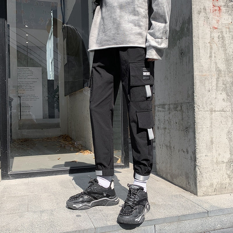 Alphabonix Trousers Streetwear Joggers