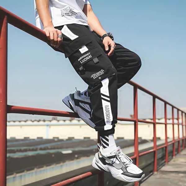Alphabonix Trousers Streetwear Joggers