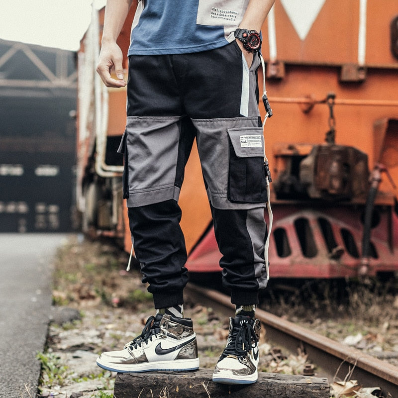 Alphabonix Trousers Streetwear Joggers