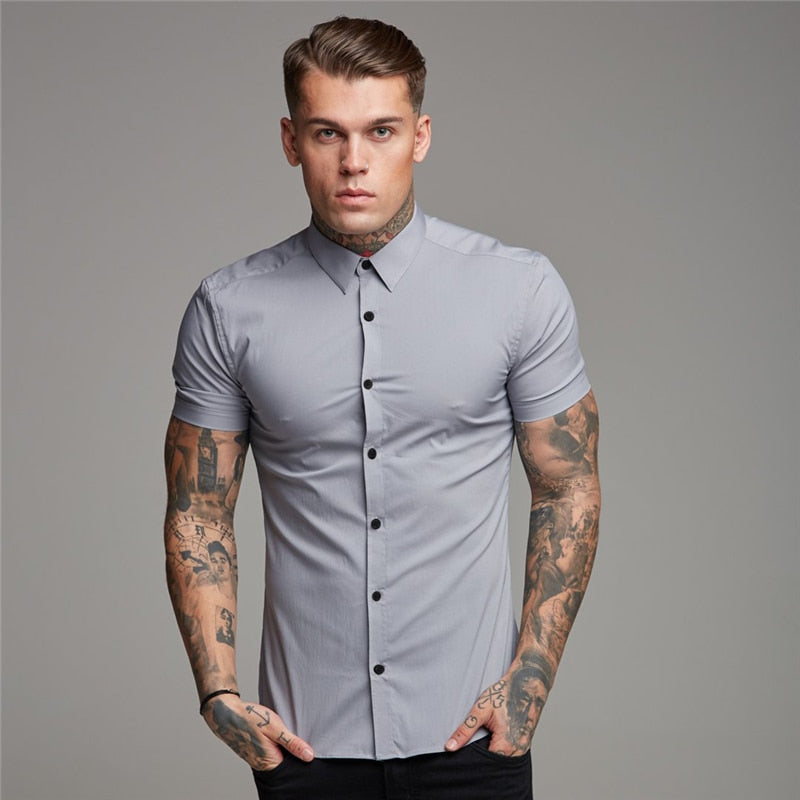 Alphabonix Slim Fit Shirt