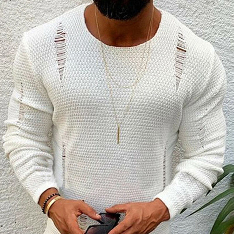 Alphabonix Men's Cotton Blend Sweater