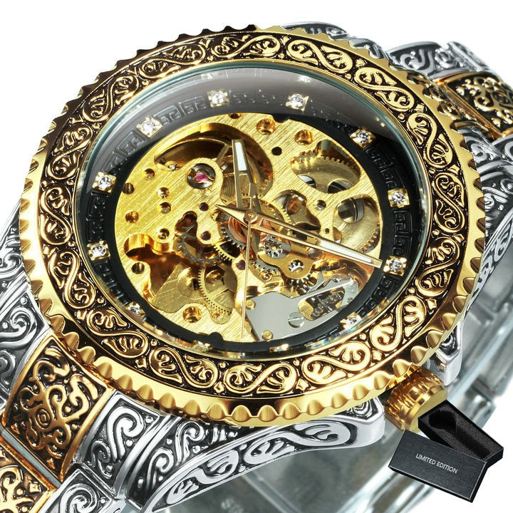 Alphabonix Bonix Goldentrib Watch