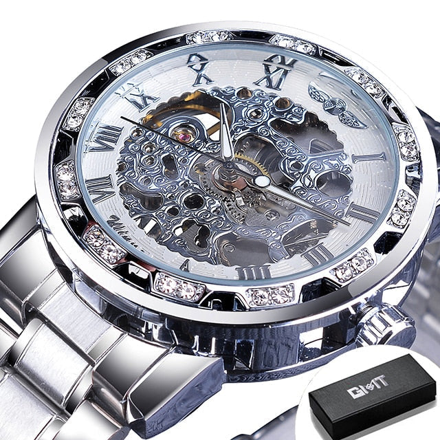 Alphabonix Diamond Luminous Watch