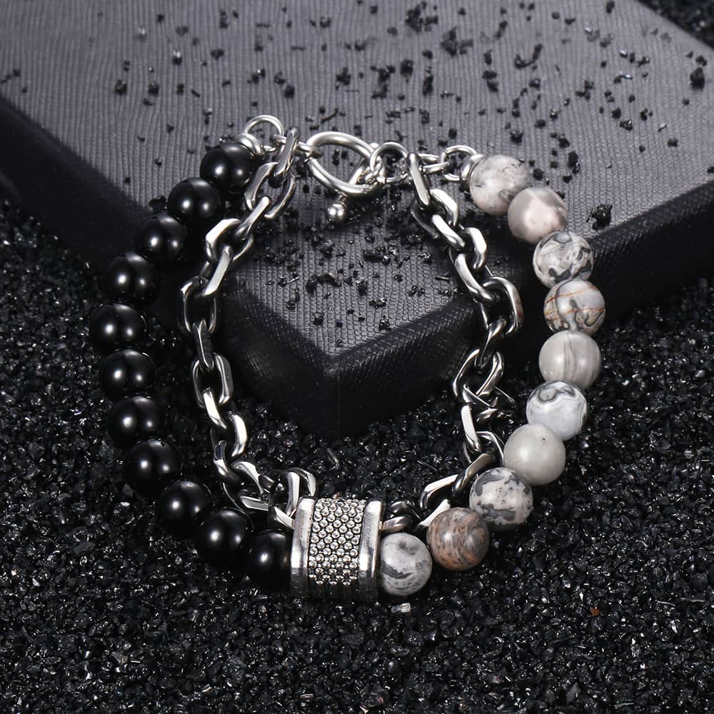 Alphabonix Tiger Eye Bracelet