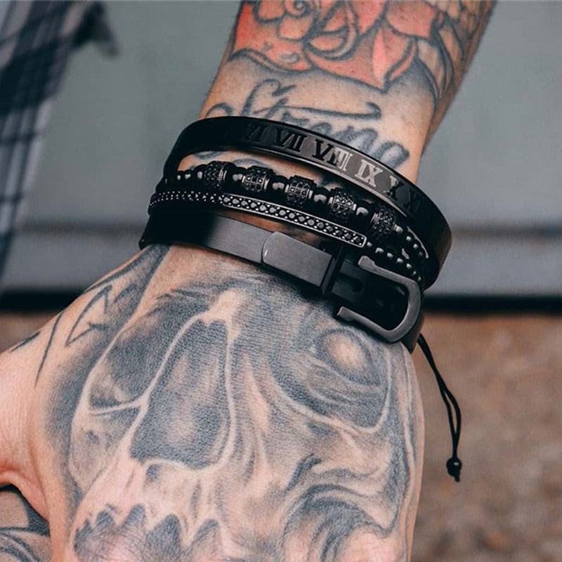 Alphabonix King Caesar Bracelet Kit 4 Pieces