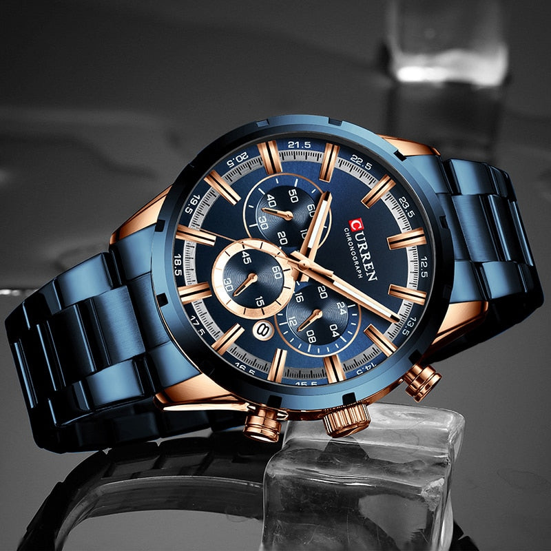 Alphabonix Water Curren Watch