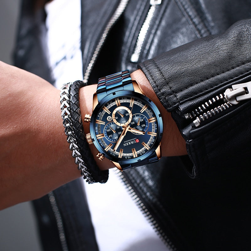 Alphabonix Water Curren Watch