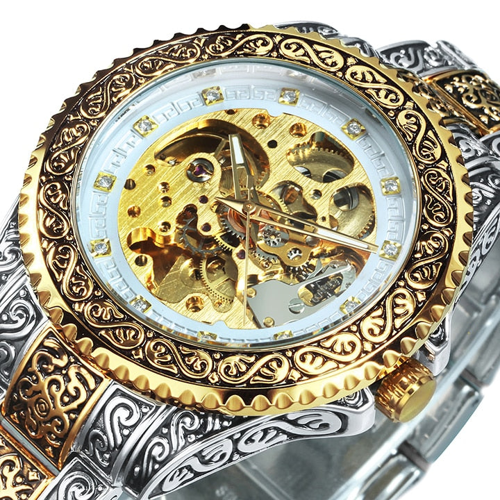 Alphabonix Bonix Goldentrib Watch