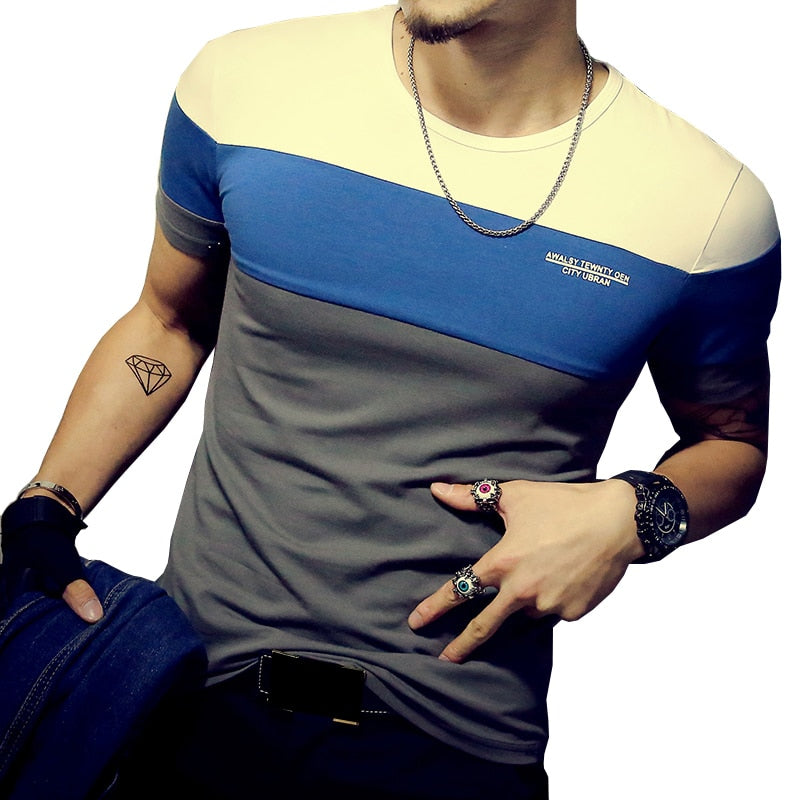 Alphabonix Casual Slim Fit T-Shirt