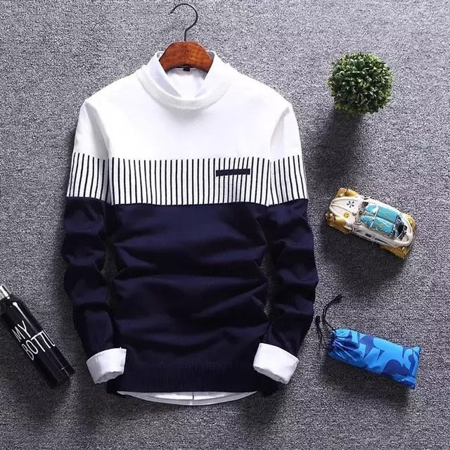Alphabonix Men's Cotton Sweater Santiago