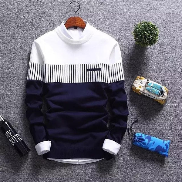 Alphabonix Men's Cotton Sweater Santiago