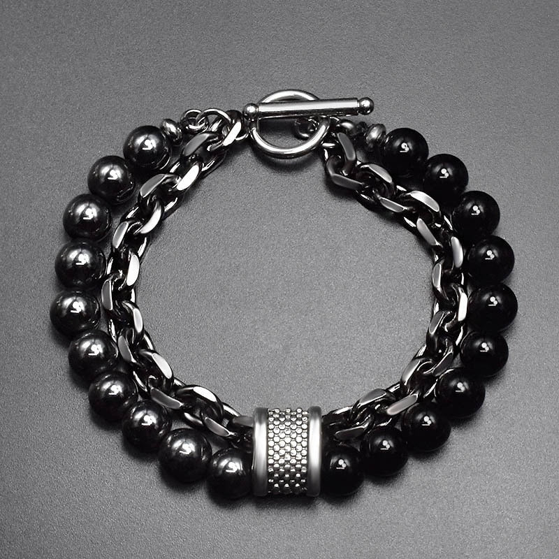 Alphabonix Tiger Eye Bracelet