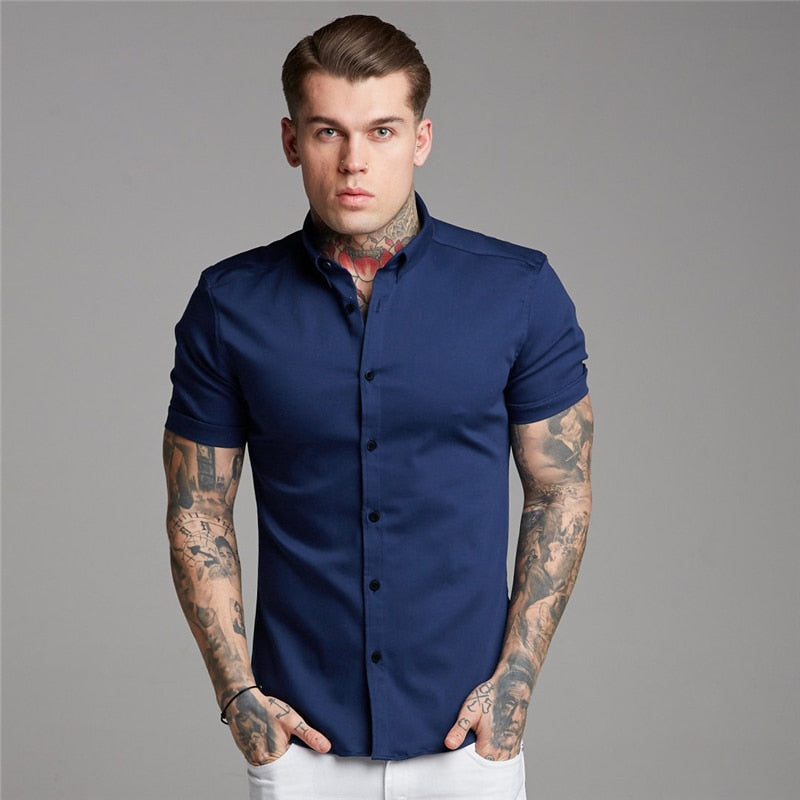 Alphabonix Slim Fit Shirt