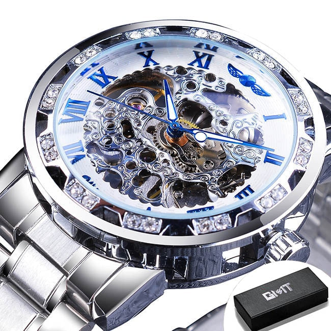 Alphabonix Diamond Luminous Watch