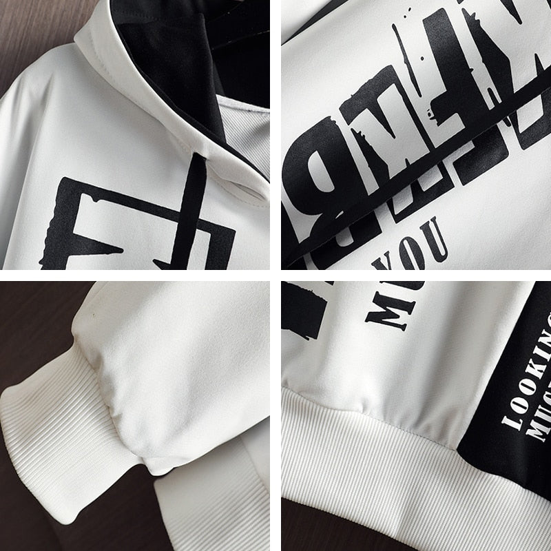 Alphabonix Cotton Blend Hoodie